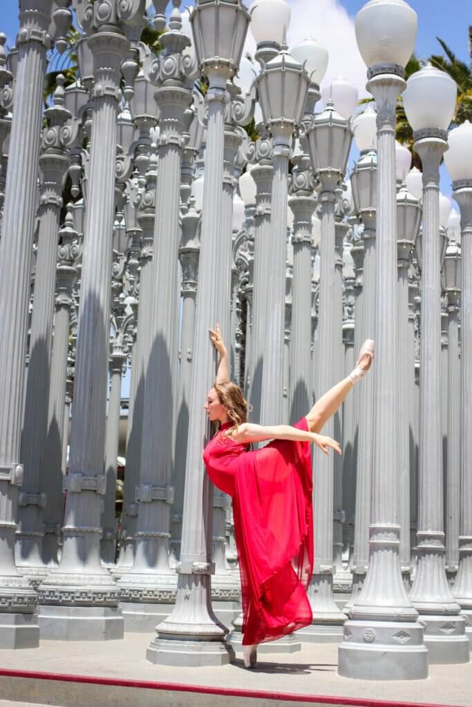 Katie Brady at Los Angeles County Museum of Art