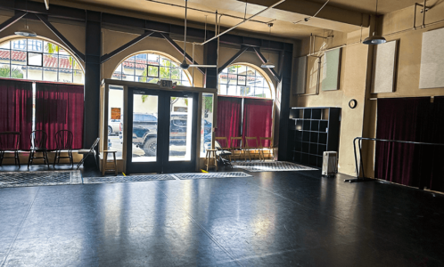 Victoria Studio Floor View Victoria Studio at The Dance Hub